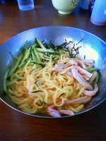 「夏季限定　冷麺」@来来亭 草津店の写真