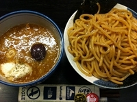 「チーズつけ麺(大盛360g)+味玉赤ワイン風味」@麺や ポツリの写真