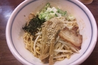 「油そば 並（生卵つき） ￥730」@麺鮮醤油房 周月の写真