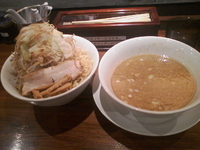 「ラーメン、大盛り、冷盛」@ラーメンとスタミナ丼の店 鉄人 直成の写真