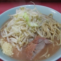 「普通盛・ニンニク　700円」@ラーメン二郎 歌舞伎町店の写真