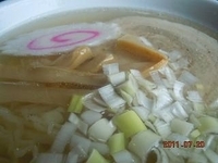 「ラーメン　580円」@麺屋しろの写真