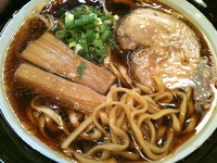 「大阪ブラック・太麺（700円）」@金久右衛門 梅田店の写真