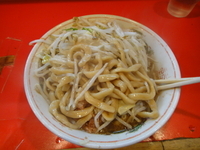 「ラーメン小（麺少な目）　600円」@ラーメン二郎 府中店の写真