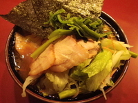 「チャーシューメン＋野菜畑」@家系総本山 ラーメン吉村家の写真