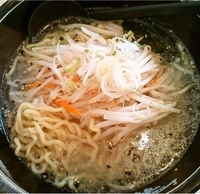 「塩らーめん+Ａセット(餃子５コ)600円+210円」@らーめん すすきの 岩井店の写真