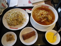「炒飯とラーメンセットランチ」@DRAGON酒家の写真