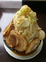 「野菜らーめん（大盛り）＋野菜増し＋チャーシュー＋味玉」@麺屋 一心の写真