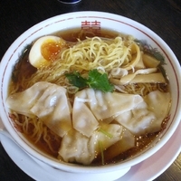 「醤油わんたん麺」@麺屋麦亭 神保町店の写真