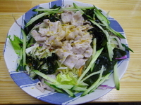 「ゆずしゃぶ冷やし」@九州大分ラーメン 麺恋亭 中華街店の写真