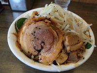 「雷味噌、味玉、半豚」@雷 北松戸本店の写真