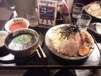 「バリ黒　中盛　辛汁」@ら〜麺の創造 つけ麺岡崎の写真