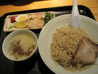 「マル汁屋コラボ企画　夏の冷やし豆乳つけ麺　820円」@麺や のかぜの写真