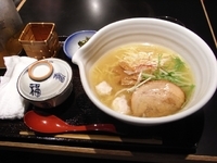 「銀笹塩ラーメン＋半鯛飯」@麺処 銀笹の写真