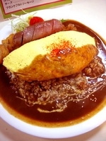 「オムソーセージカレー」@唯我独尊の写真