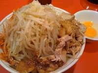 「小豚そば（生卵）」@大甕 大盛軒の写真