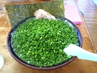 「ねぎばっか まる　替え玉」@博多ラーメン とんこつ家の写真