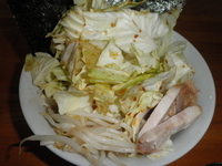 「キャベチャーラーメン　８００円」@浜っ子ラーメンの写真