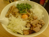 「油そば　魚介系」@剛田製麺店 太田店の写真