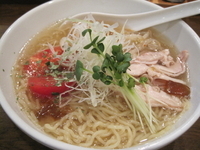 「塩冷製麺　800円」@ラーメン食堂 粋な一生の写真