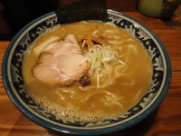 「らーめん太麺　大盛（８００円）」@らーめん木尾田の写真
