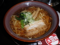 「醤油光麺（６８０円）大盛り（トッピング１品サービス）」@光麺 秋葉原店の写真