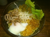 「まぜ麺 ￥700」@燈の車の写真