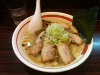 「チャーシュー麺　太麺　大盛り」@ラーメン長山の写真