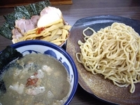 「特製つけそば（ネギ抜き）、1100円」@頓知房の写真