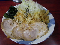 「ネギ味噌チャーシュー冷し」@九州大分ラーメン 麺恋亭 中華街店の写真