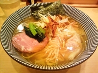 「雲呑塩そば」@饗 くろ㐂の写真