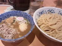 「味玉つけ麺（大盛）＋豚ほぐし」@六厘舎の写真