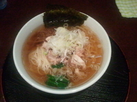 「自然洞ラーメン（白）」@自然洞 麺舗 西口店の写真