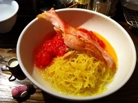 「アサリとトマトの冷辛麺」@宗家一条流がんこラーメン 十八代目の写真