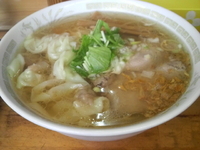 「塩ワンタン麺　８００円」@支那そば一麺 豊里店の写真