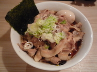 「肉そば+肉増し+味付玉子」@肉そば なおじの写真