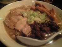 「肉煮干しらーめん+メンマ(クーポン利用)」@Wasted Time ～feat.楽々～の写真