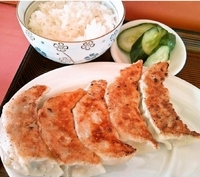 「しじみラーメンセット(餃子・ライス付)1000円」@やちべえの写真