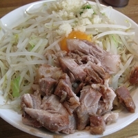 「油そば（汁なし）￥８００」@ラーメン髭の写真