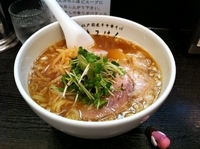 「中華そば（醤油）」@江戸前煮干中華そば きみはん 五反田店の写真