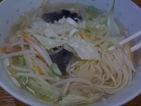 「タンメン 700円」@むらこ志家 取手東口駅前店の写真