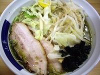 「みどりラーメン＋チャーシュー増し、700円＋150円」@ゆきラーメン 山手の写真