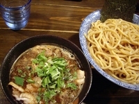 「チャーシューつけ麺（大盛り、ネギ抜き）、980円」@つけ麺 花みずきの写真