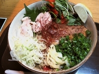 「冷塩麺　800円」@カフェバールナ 麺の部の写真