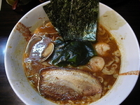 「魚介味噌ラーメン+宇都宮餃子」@麺屋 優創の写真