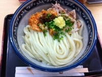 「キムラ君」@釜たけうどん 難波本店の写真