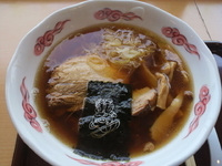 「ブー次郎らぁめん（醤油） 750円」@赤城高原SA（下り）の写真