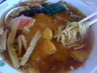 「カレーラーメン 600円」@かどや食堂の写真