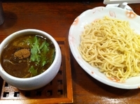 「牛スジカレーつけ麺(並) (850円)」@麺舎 ヒゲイヌの写真