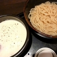 「つけ麺カルボナーラ」@麺屋 杏爪の写真